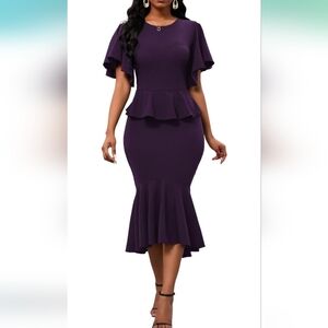 Fishtail Mermaid Dress Size Medium (NWT)